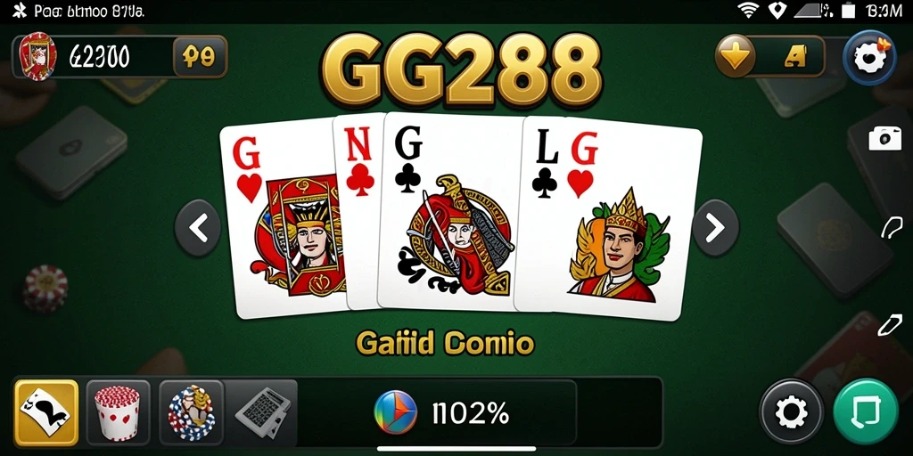 Tampilan seru gameplay Domino di GG288.