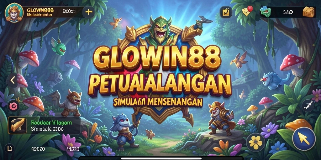 Tampilan gameplay menarik dari GLOWIN88 yang menampilkan simulasi kehidupan.