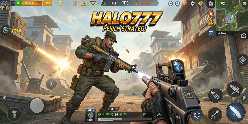 Tampilan permainan HALO777 yang menegangkan dalam TPS.