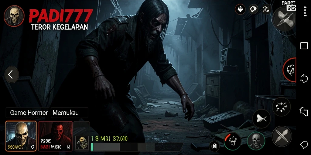 Tangkapan layar menampilkan suasana gameplay Horror yang menegangkan.