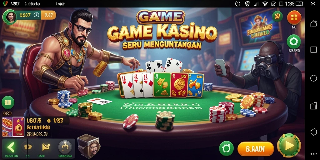 Gameplay V87 yang seru dan mengasyikkan di dunia Kasino.
