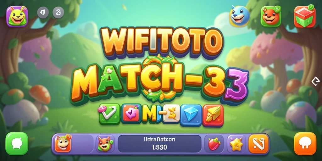 Tampilan gameplay WIFITOTO yang menegangkan dan penuh warna.